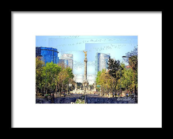 Framed Print - Mexico City D.f