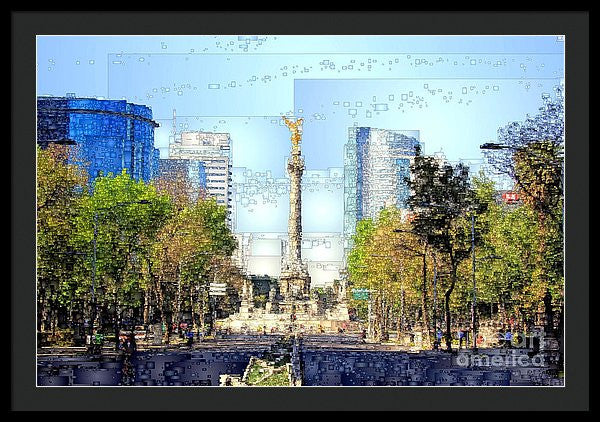 Framed Print - Mexico City D.f