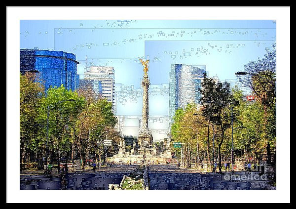 Framed Print - Mexico City D.f