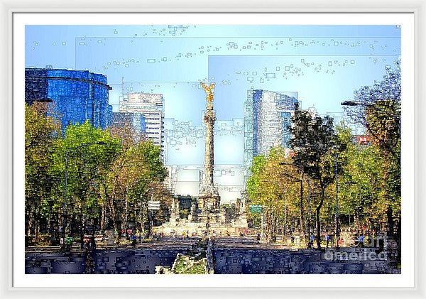 Framed Print - Mexico City D.f