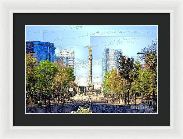 Framed Print - Mexico City D.f