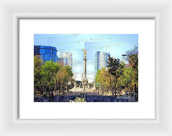 Framed Print - Mexico City D.f