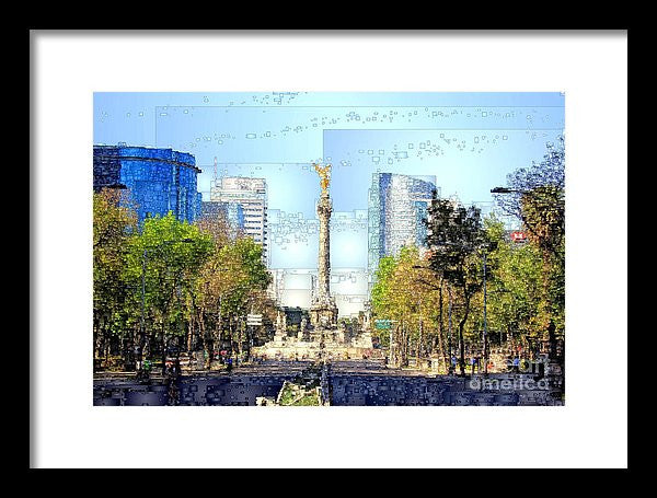 Framed Print - Mexico City D.f