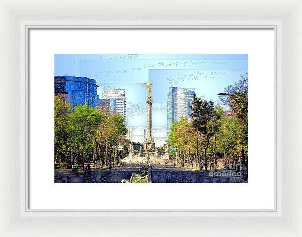 Framed Print - Mexico City D.f