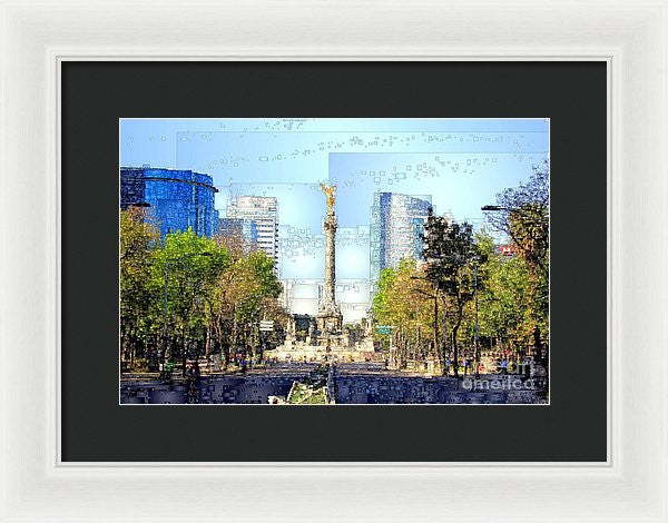 Framed Print - Mexico City D.f