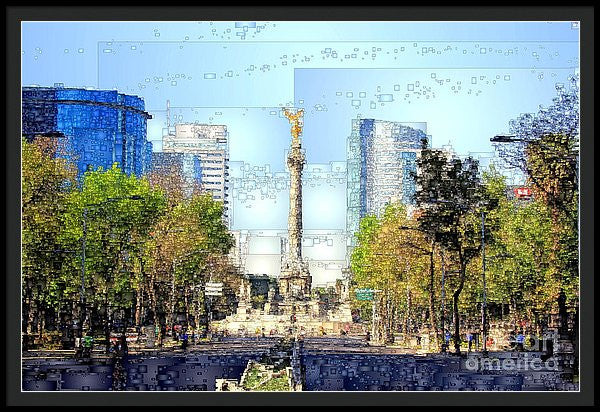 Framed Print - Mexico City D.f