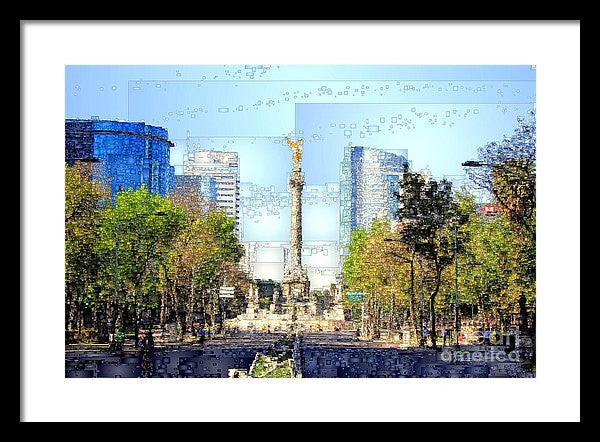 Framed Print - Mexico City D.f