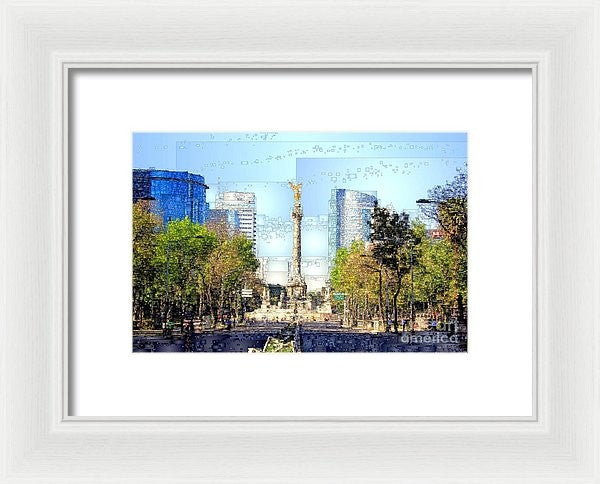 Framed Print - Mexico City D.f