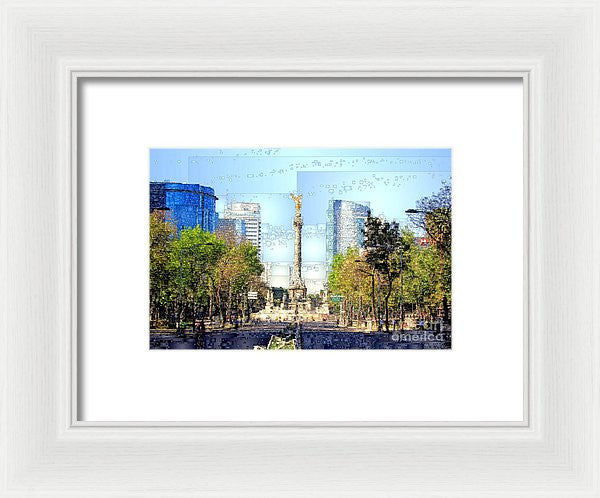 Framed Print - Mexico City D.f