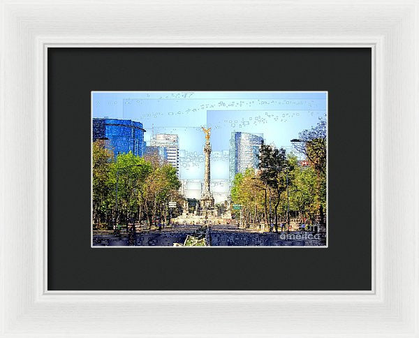 Framed Print - Mexico City D.f