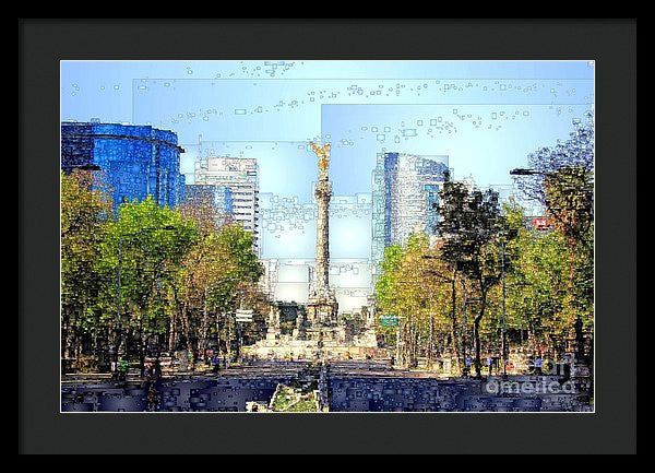 Framed Print - Mexico City D.f