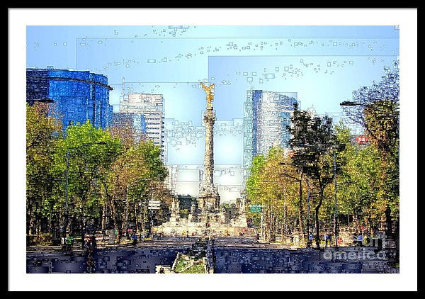 Framed Print - Mexico City D.f