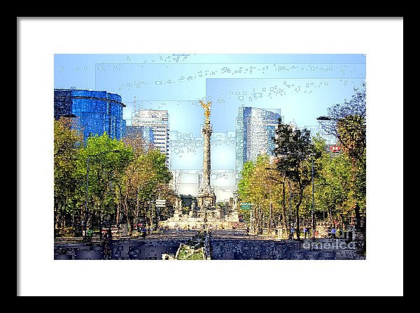 Framed Print - Mexico City D.f