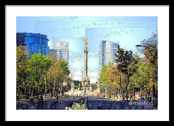 Framed Print - Mexico City D.f