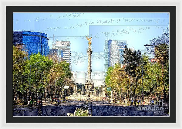 Framed Print - Mexico City D.f