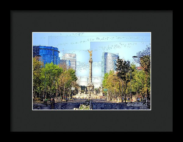 Framed Print - Mexico City D.f