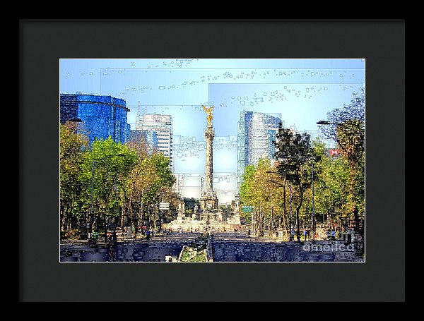 Framed Print - Mexico City D.f