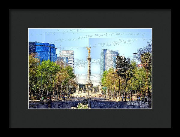 Framed Print - Mexico City D.f