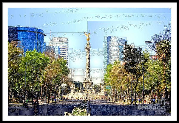 Framed Print - Mexico City D.f