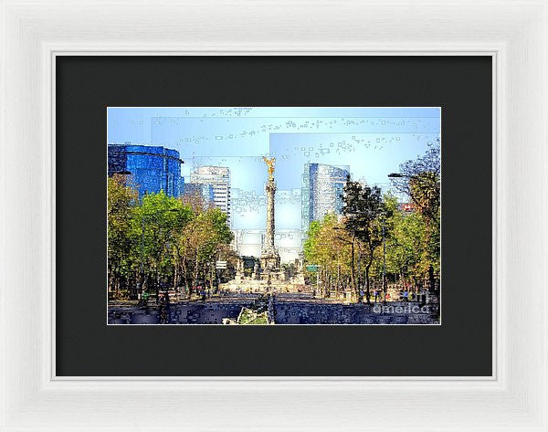 Framed Print - Mexico City D.f