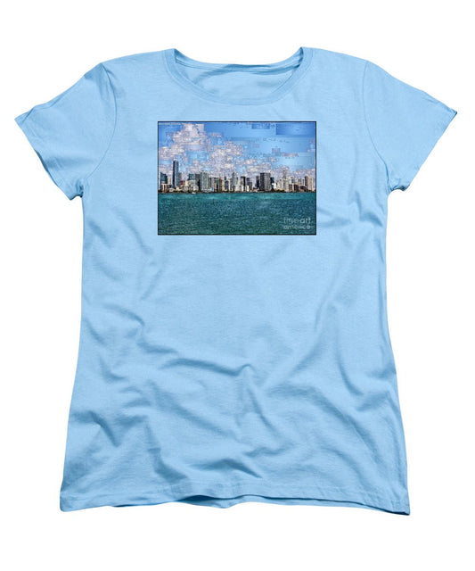 T-shirt pour femme (coupe standard) - Miami, Floride