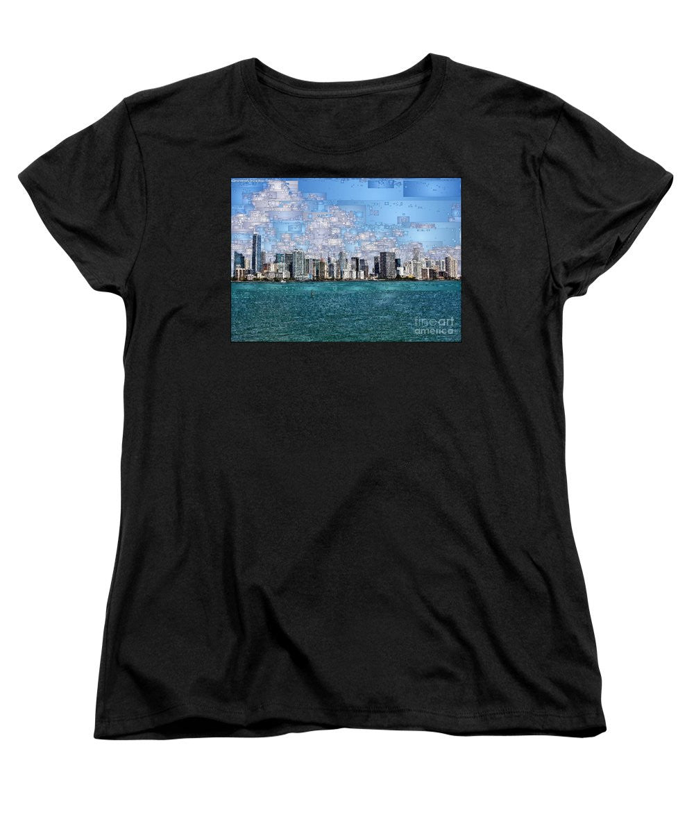 T-shirt pour femme (coupe standard) - Miami, Floride