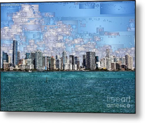 Metal Print - Miami, Florida