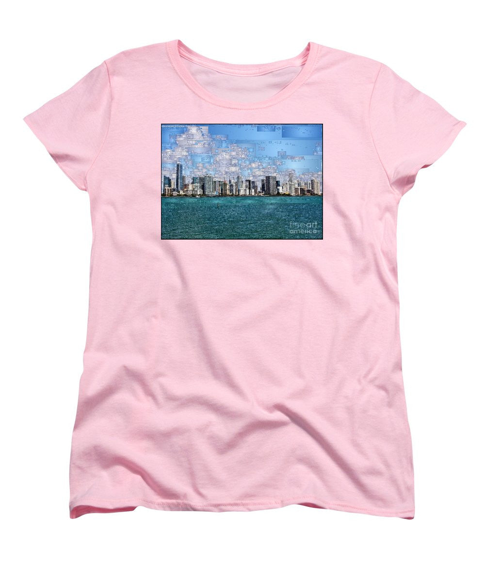 T-shirt pour femme (coupe standard) - Miami, Floride