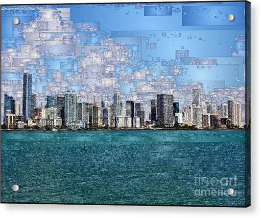 Acrylic Print - Miami, Florida