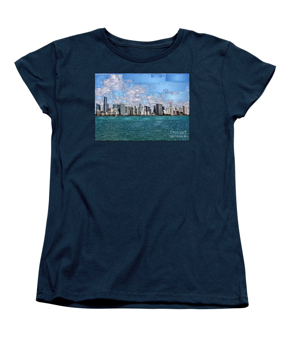 T-shirt pour femme (coupe standard) - Miami, Floride