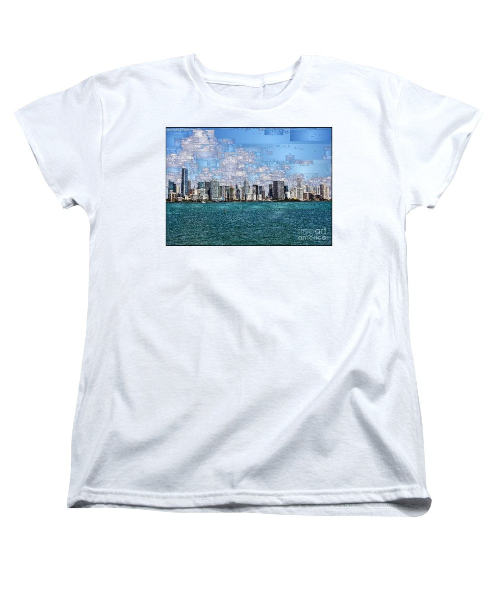 T-shirt pour femme (coupe standard) - Miami, Floride