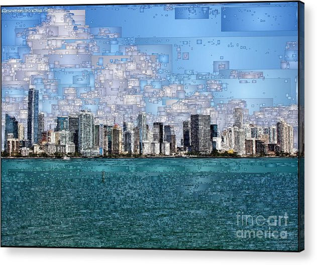 Acrylic Print - Miami, Florida