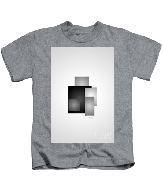 Kids T-Shirt - Minimal Black And White