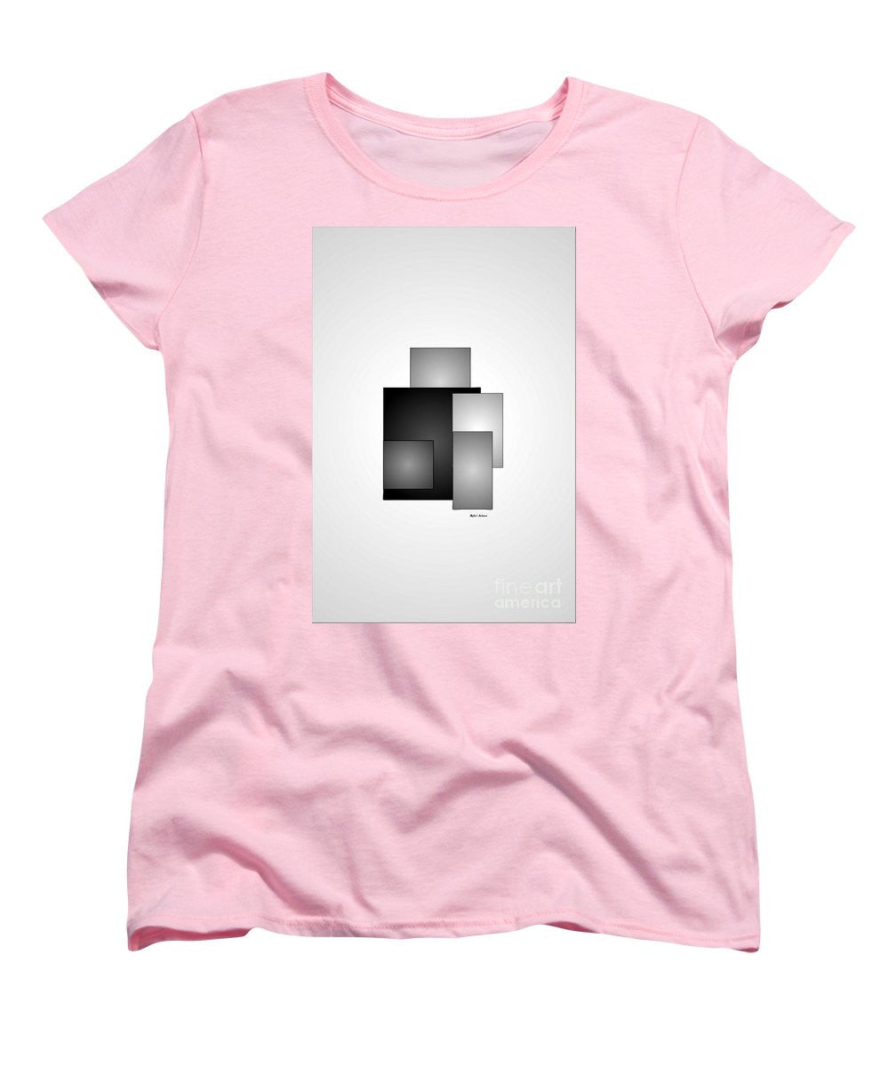 Women's T-Shirt (Standard Cut) - Minimal Black And White