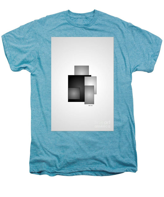 Men's Premium T-Shirt - Minimal Black And White