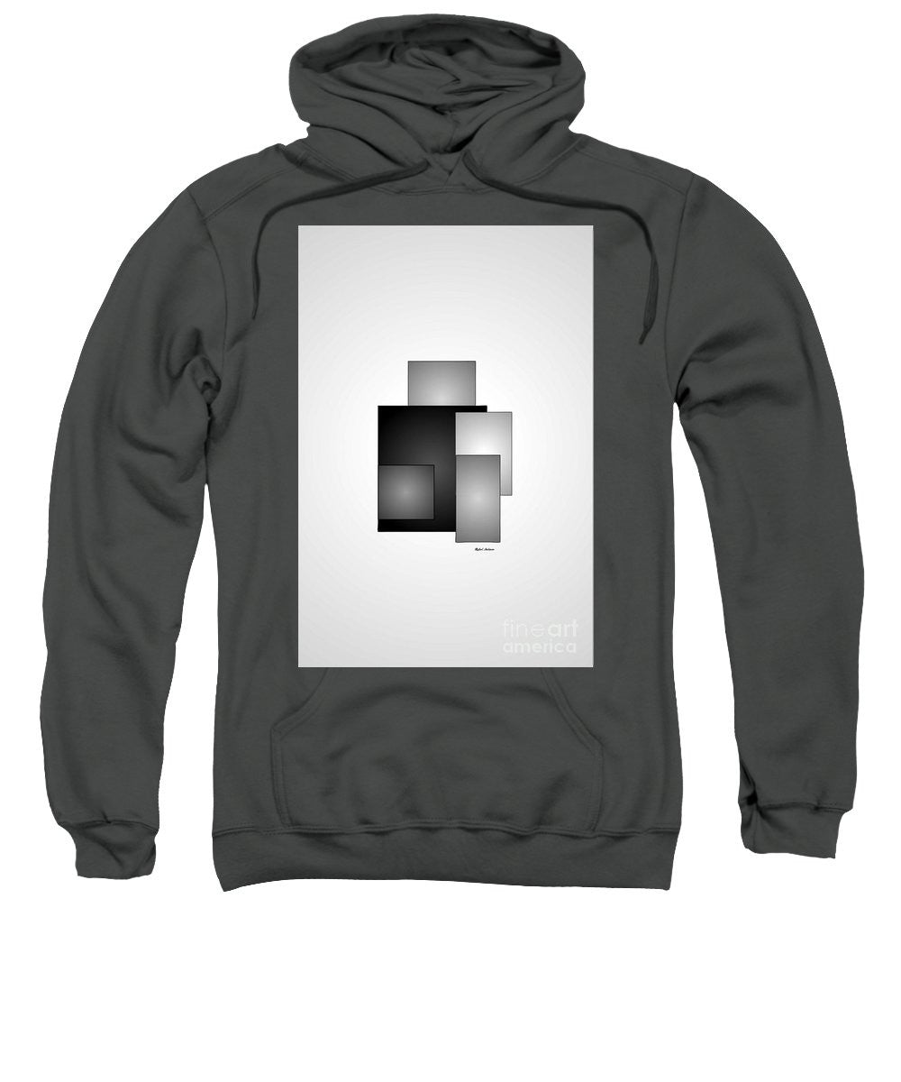 Sweatshirt - Minimal Black And White