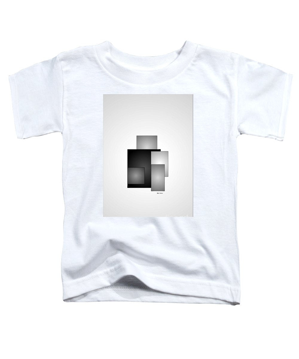 Toddler T-Shirt - Minimal Black And White