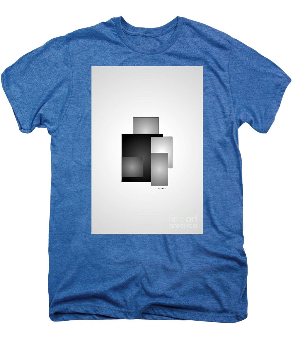 Men's Premium T-Shirt - Minimal Black And White