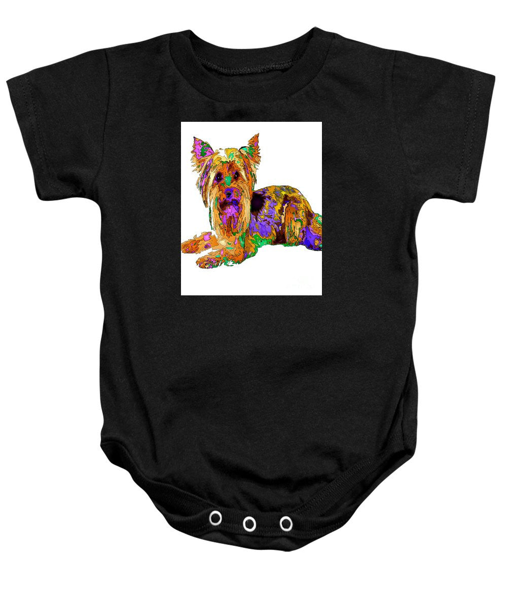 Baby Onesie - Minnie We Miss You. Pet Series