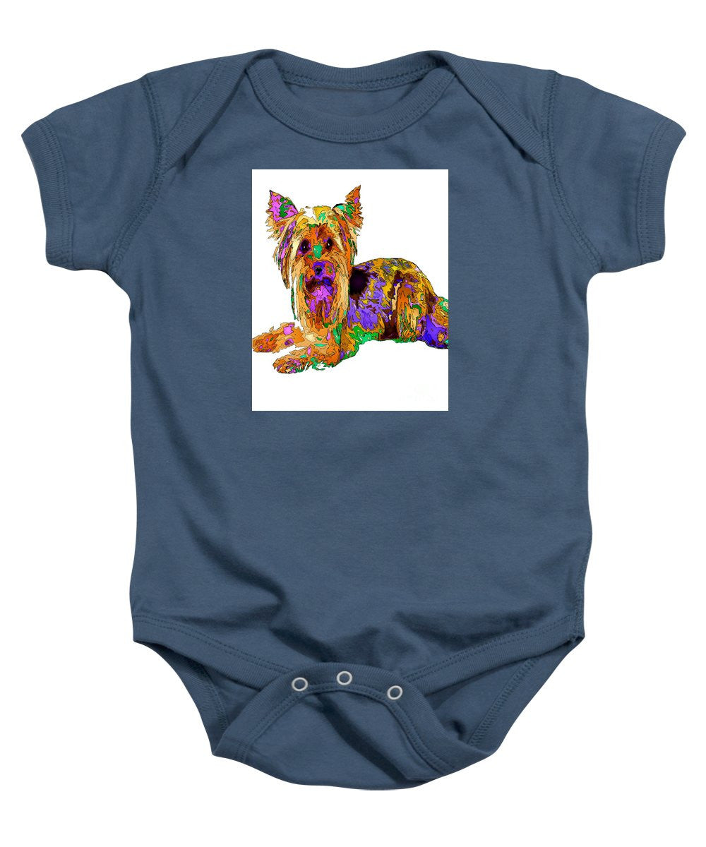 Baby Onesie - Minnie We Miss You. Pet Series