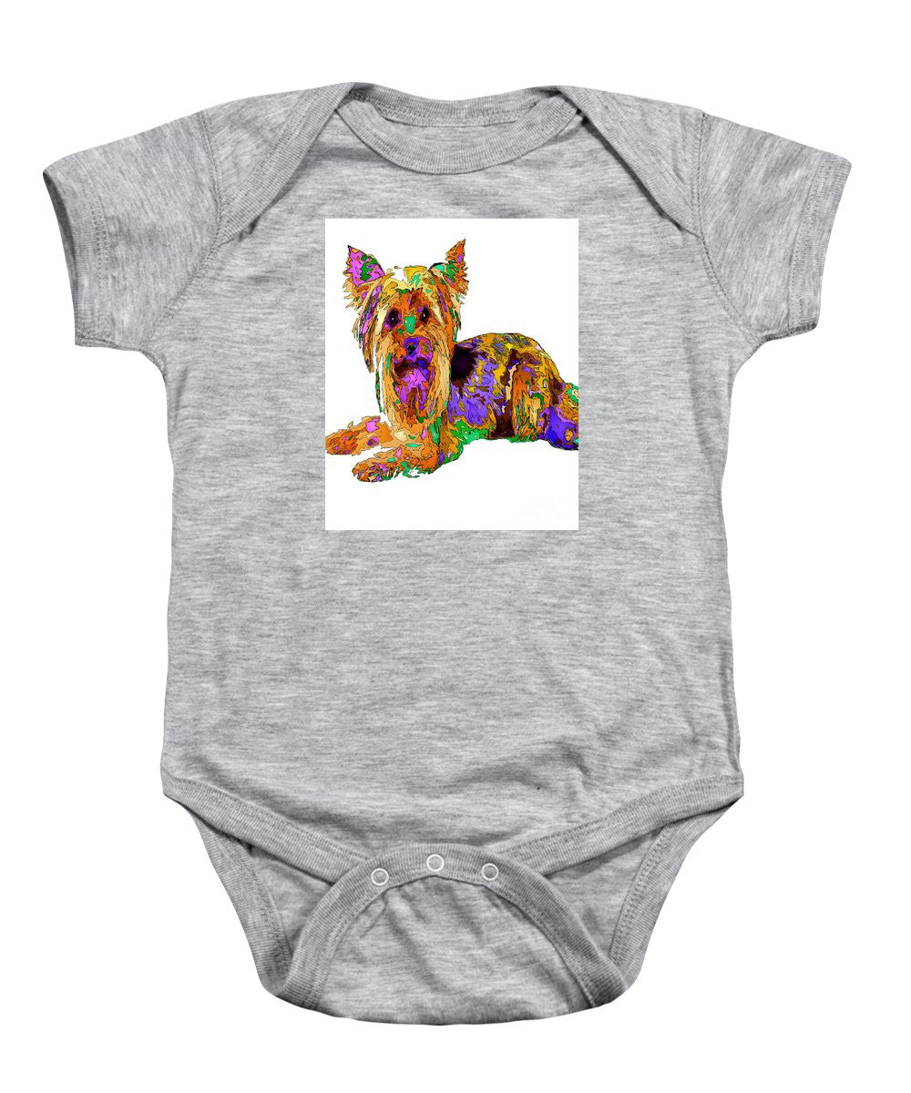 Baby Onesie - Minnie We Miss You. Pet Series