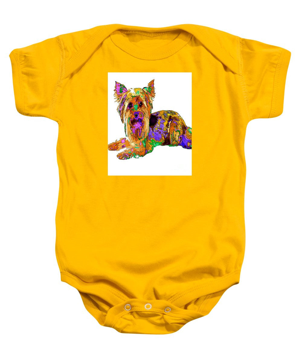 Baby Onesie - Minnie We Miss You. Pet Series