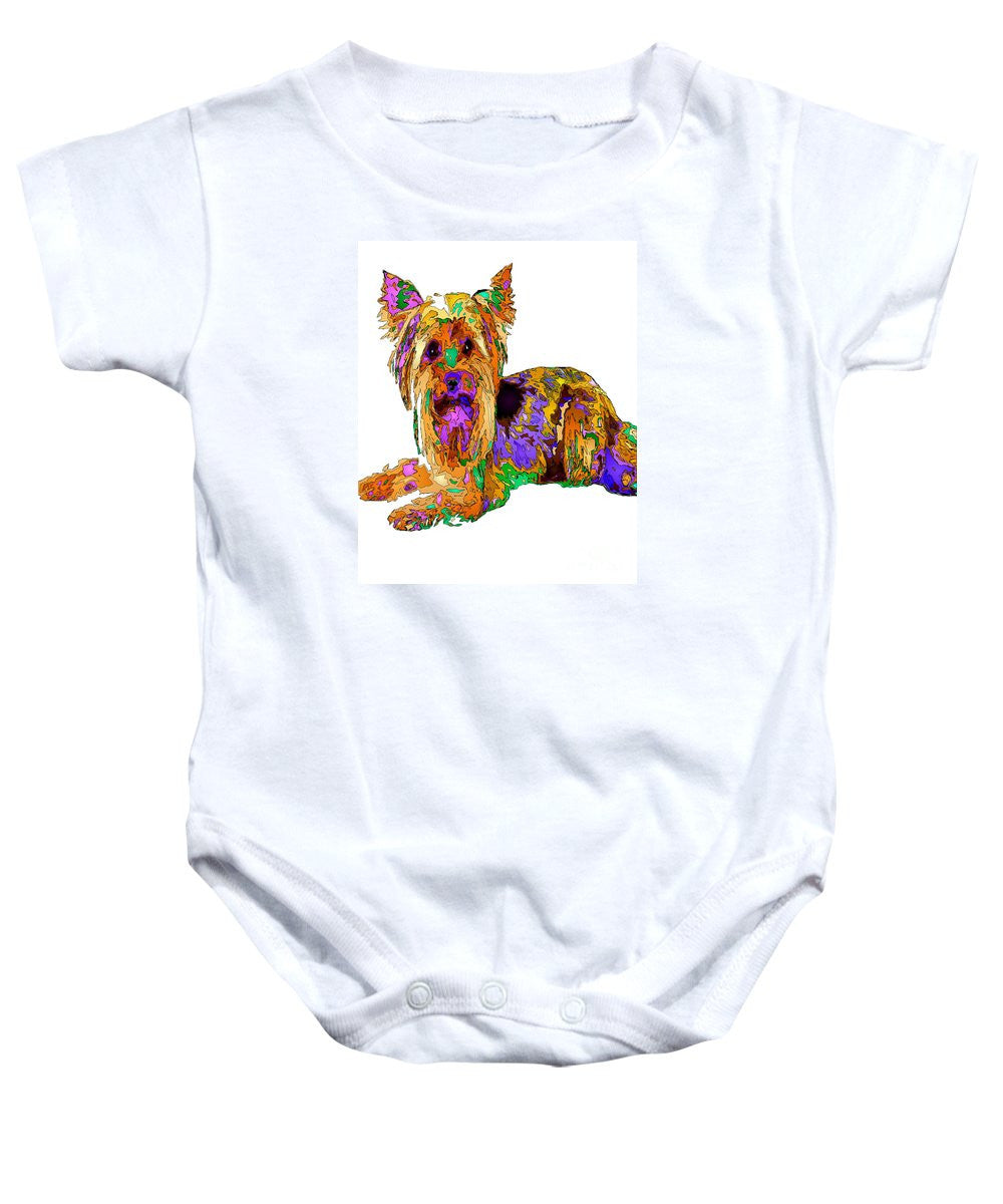 Baby Onesie - Minnie We Miss You. Pet Series