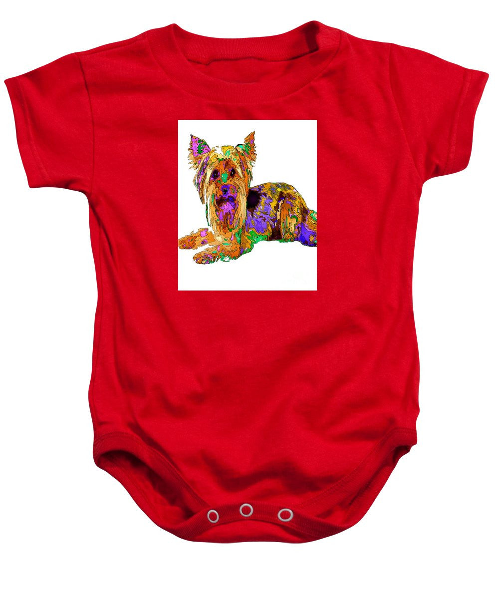 Baby Onesie - Minnie We Miss You. Pet Series