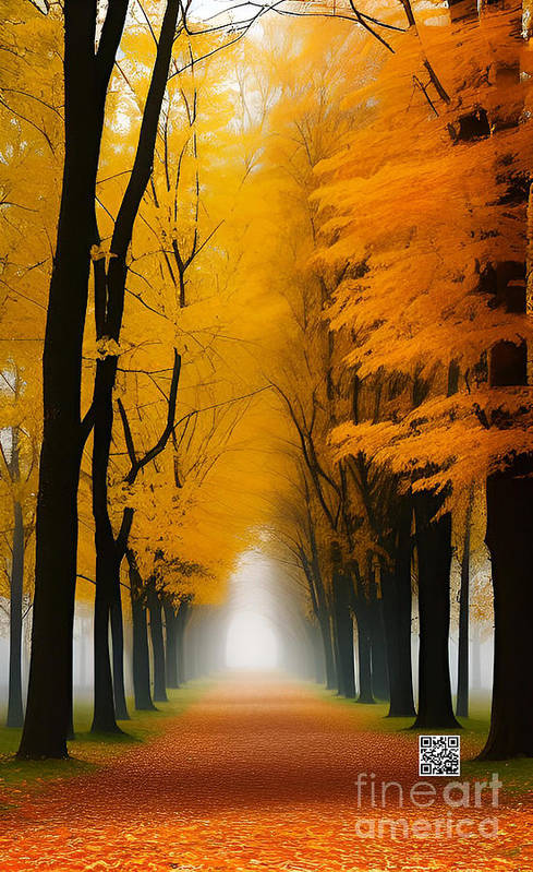 Misty Road to Somewhere - Art Print