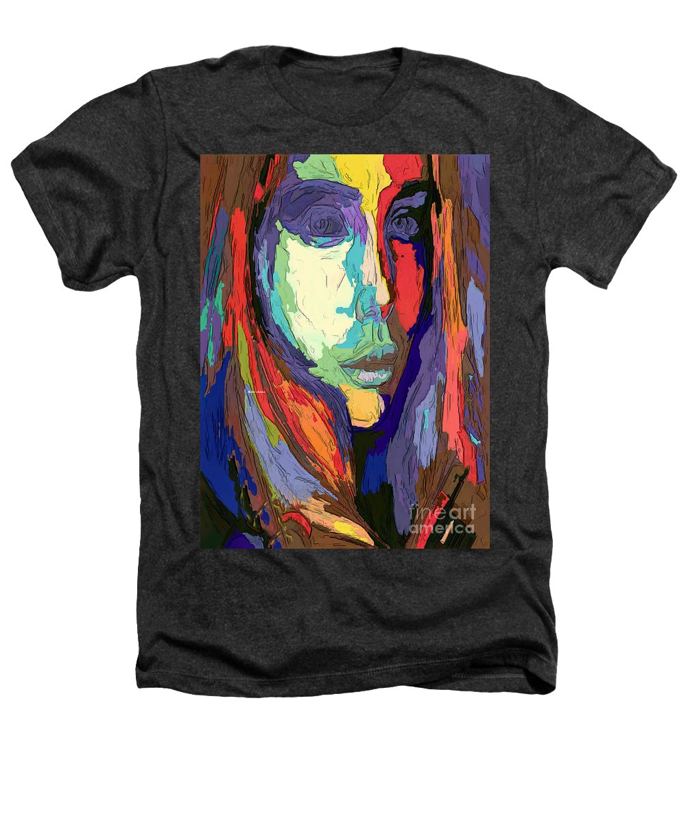 Modern Impressionist Female Portrait - Heathers T-Shirt