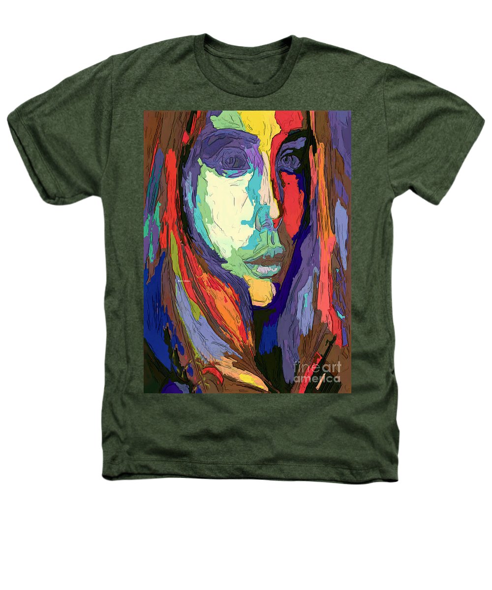 Modern Impressionist Female Portrait - Heathers T-Shirt