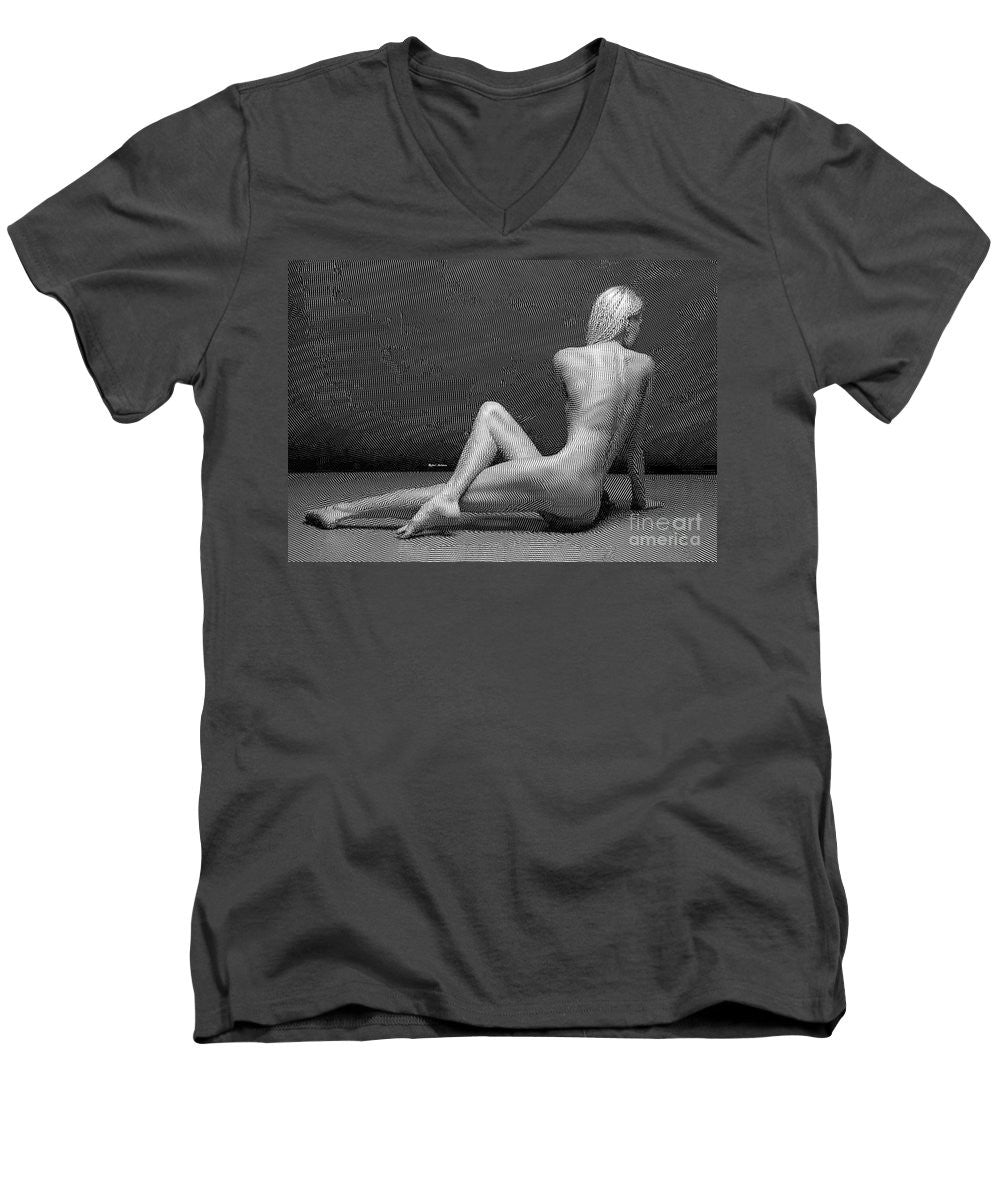 T-shirt col V pour homme - Morning Stretch 2