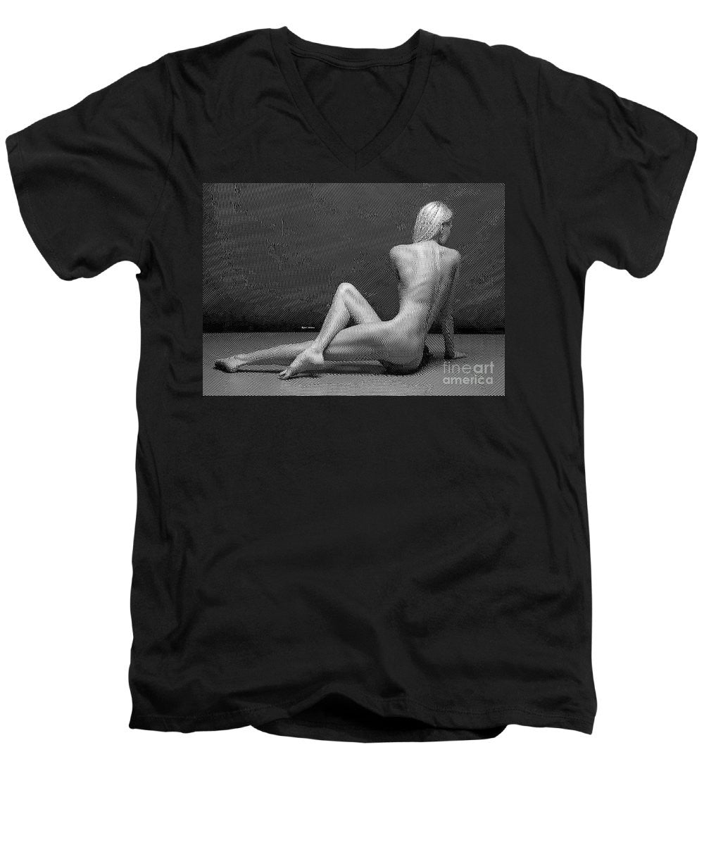 T-shirt col V pour homme - Morning Stretch 2