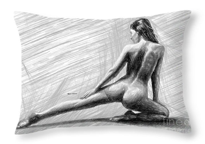 Throw Pillow - Morning Stretch
